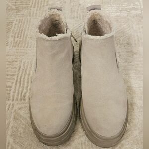 Franco Sarto Suede Ankle Boots